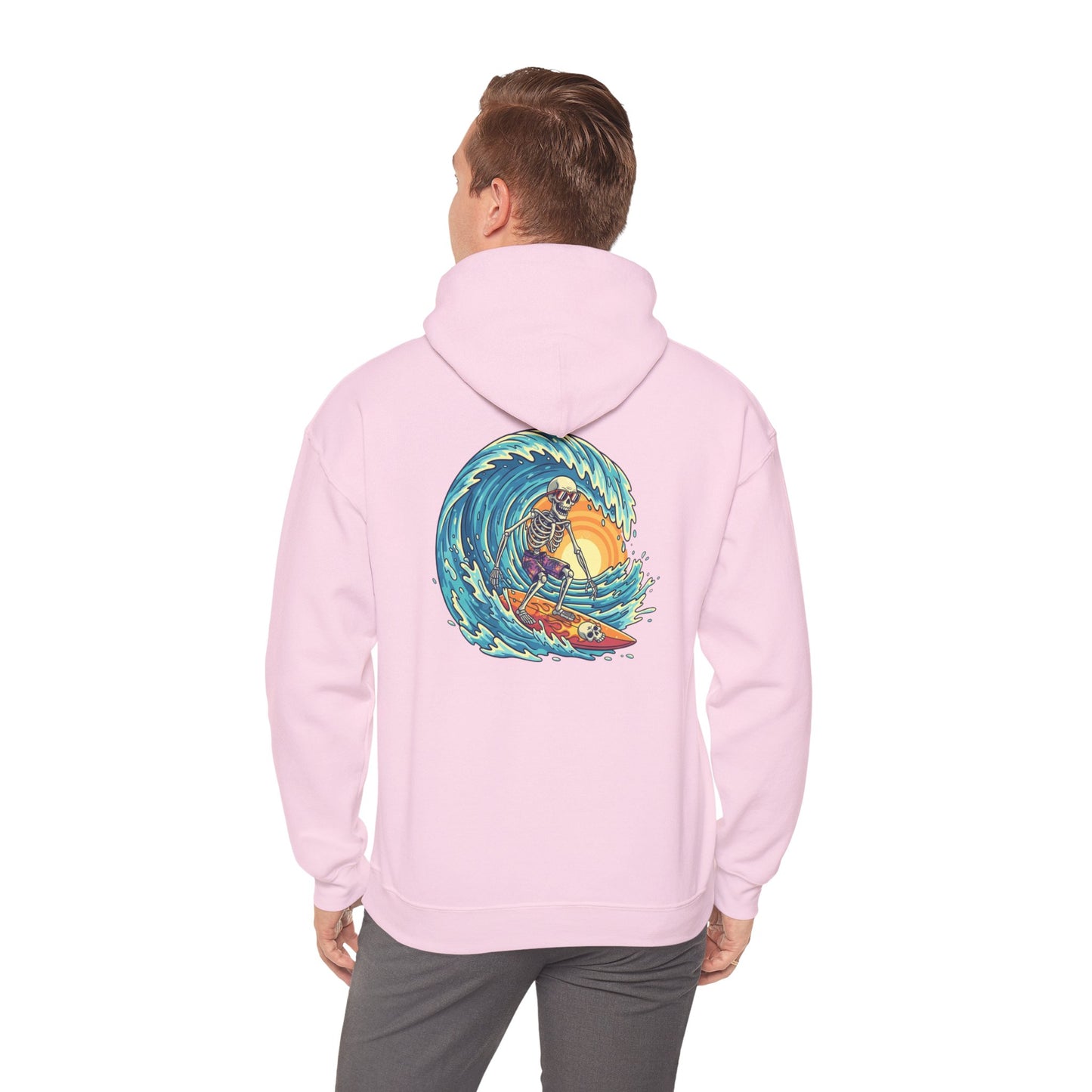Surfing Skeleton - Unisex Hoodie