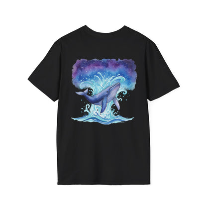 Whale Night Sky - Unisex Tee