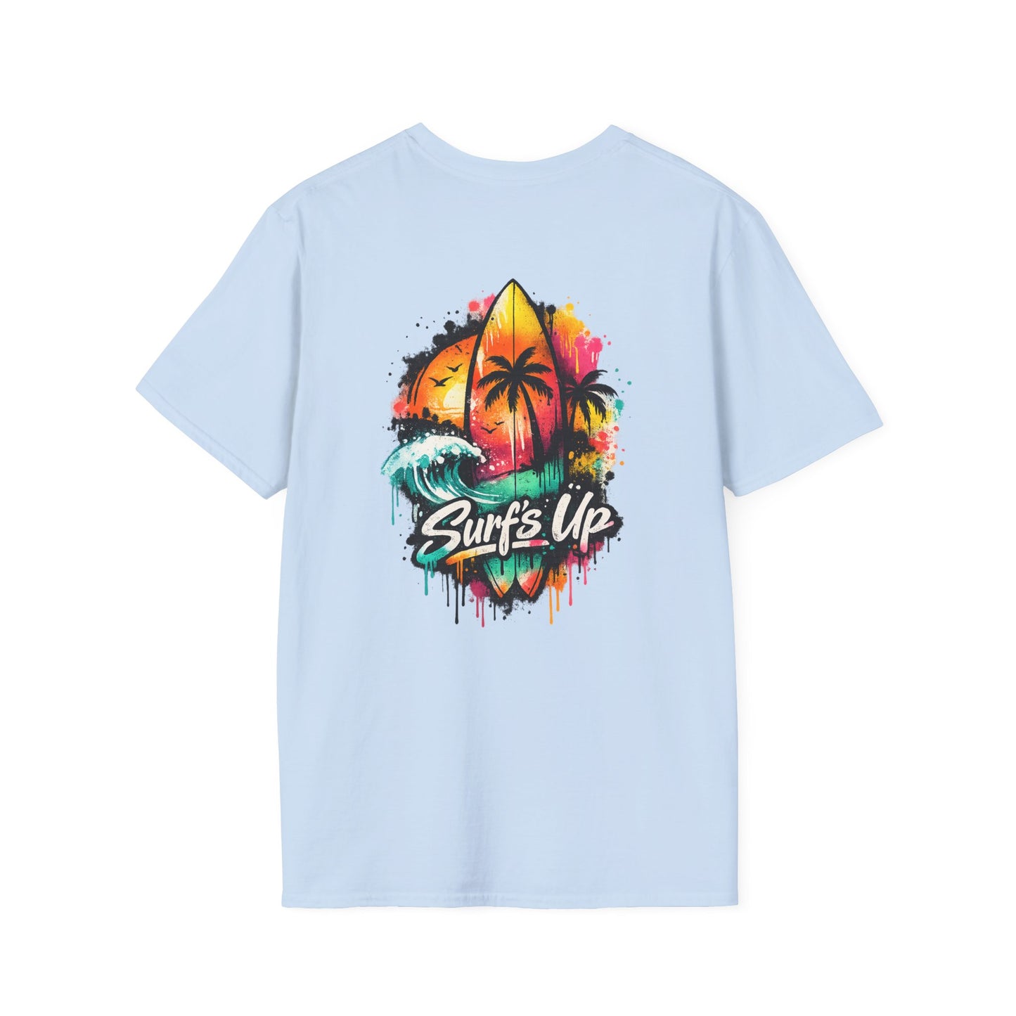 Surf's Up Spray Paint - Unisex Tee