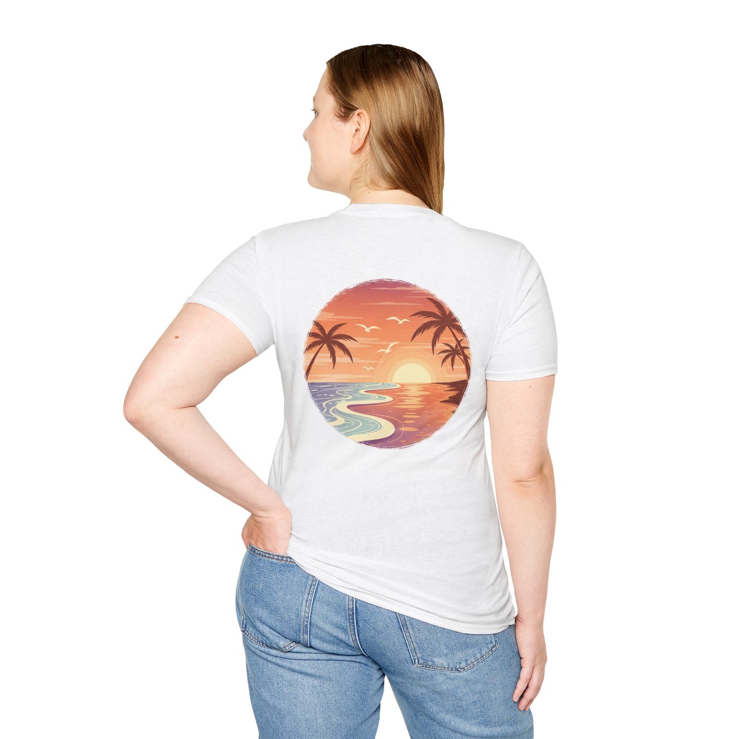 Sunset Seashore - Unisex Tee