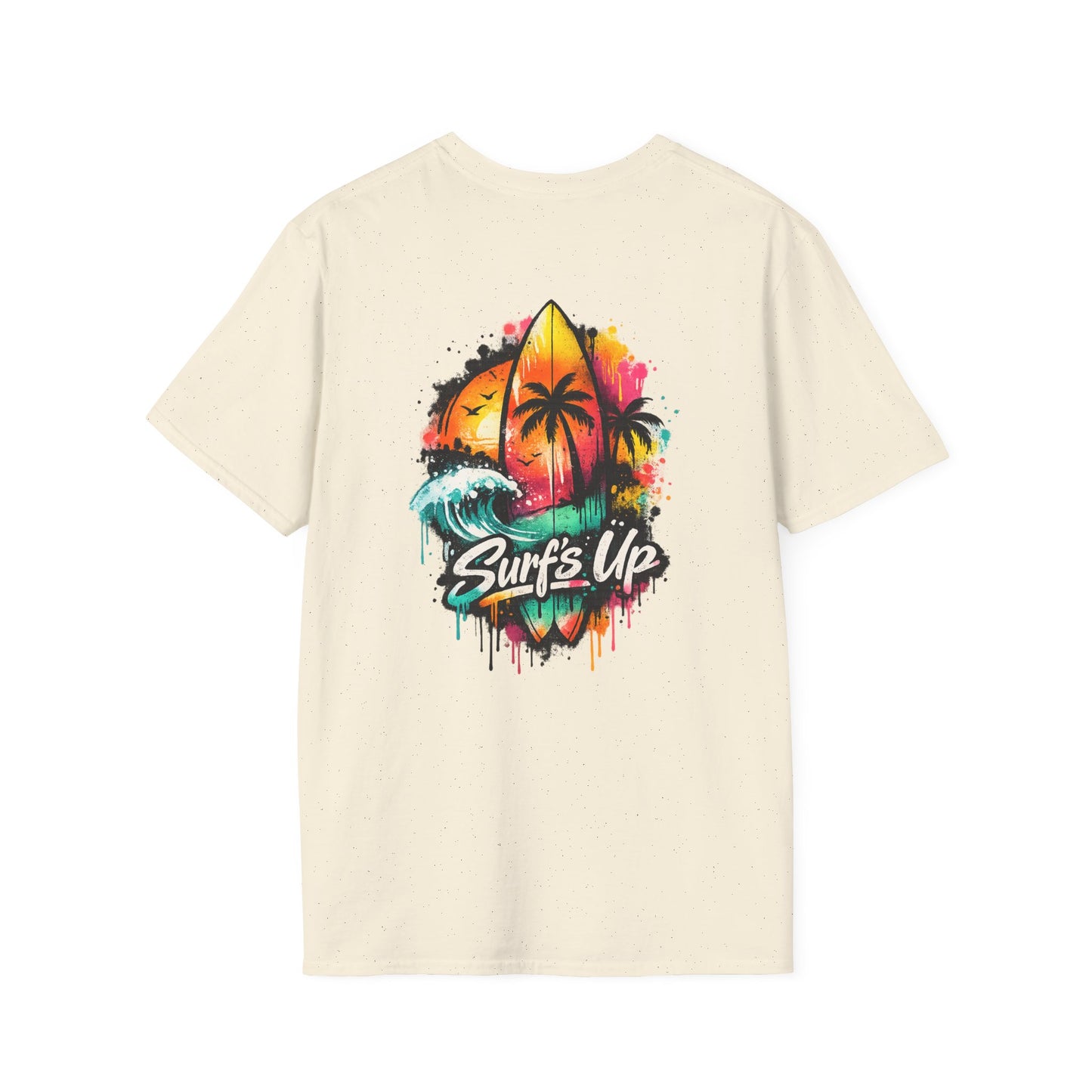 Surf's Up Spray Paint - Unisex Tee