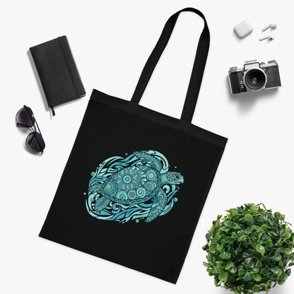 Sea Turtle - Cotton Tote Bag