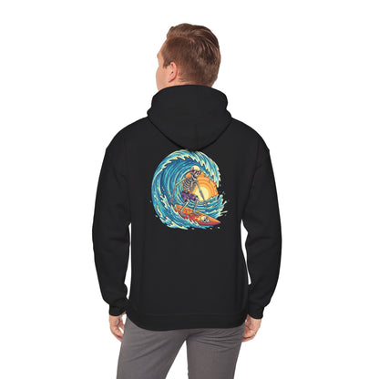 Surfing Skeleton - Unisex Hoodie