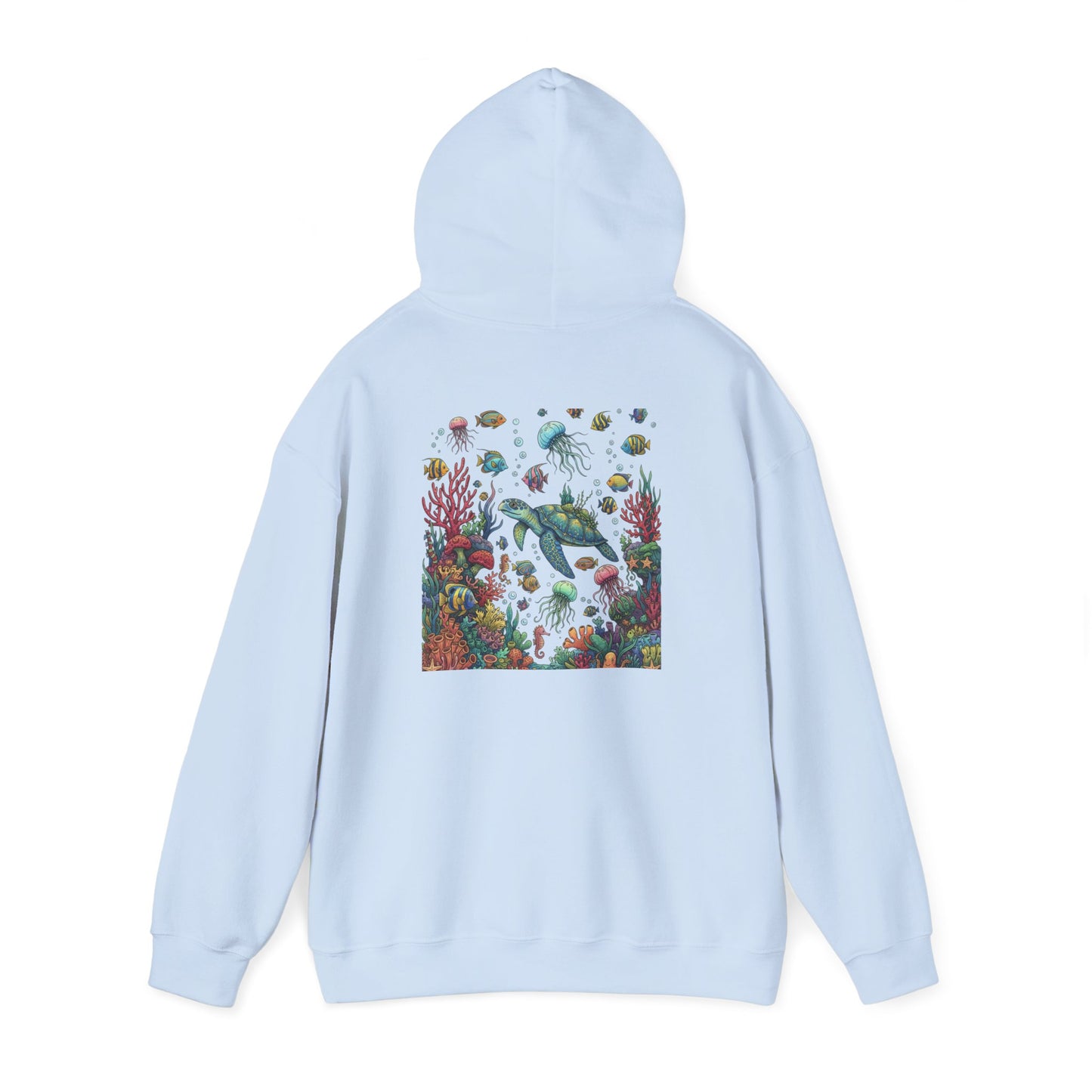 Sea Turtle Reef - Unisex Hoodie