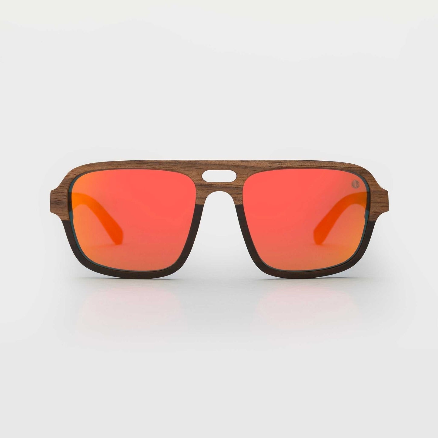 Sustainable Sunglasses - Nazere Walnut Wood Sunglasses