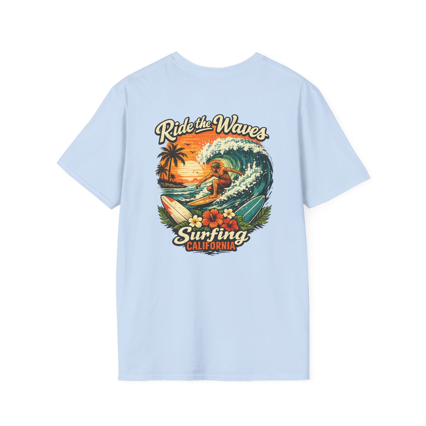 Surfing California - Unisex Tee
