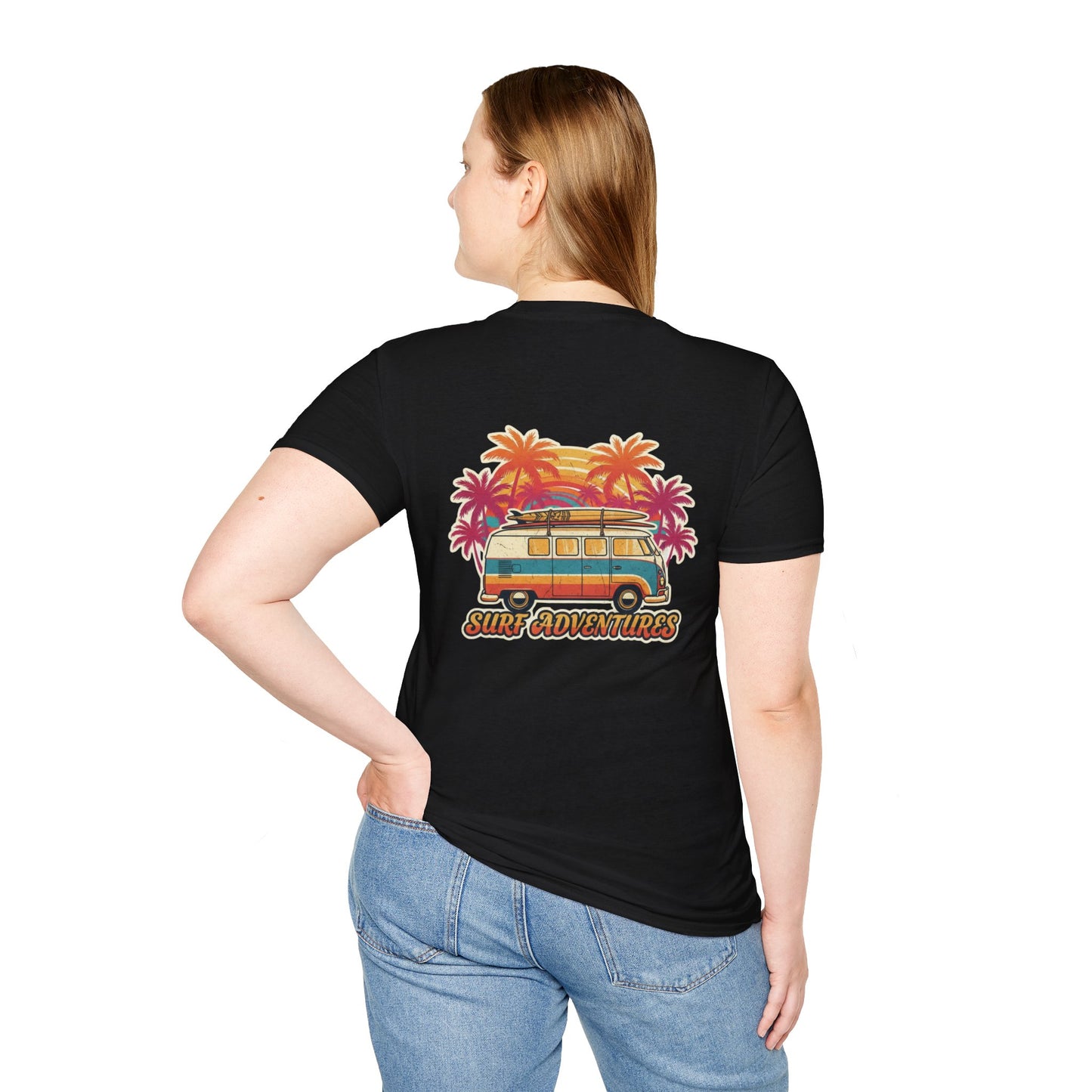 Surf Adventures Camper - Unisex Tee