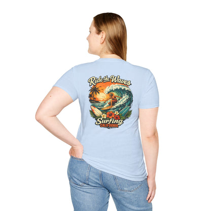 Surfing California - Unisex Tee