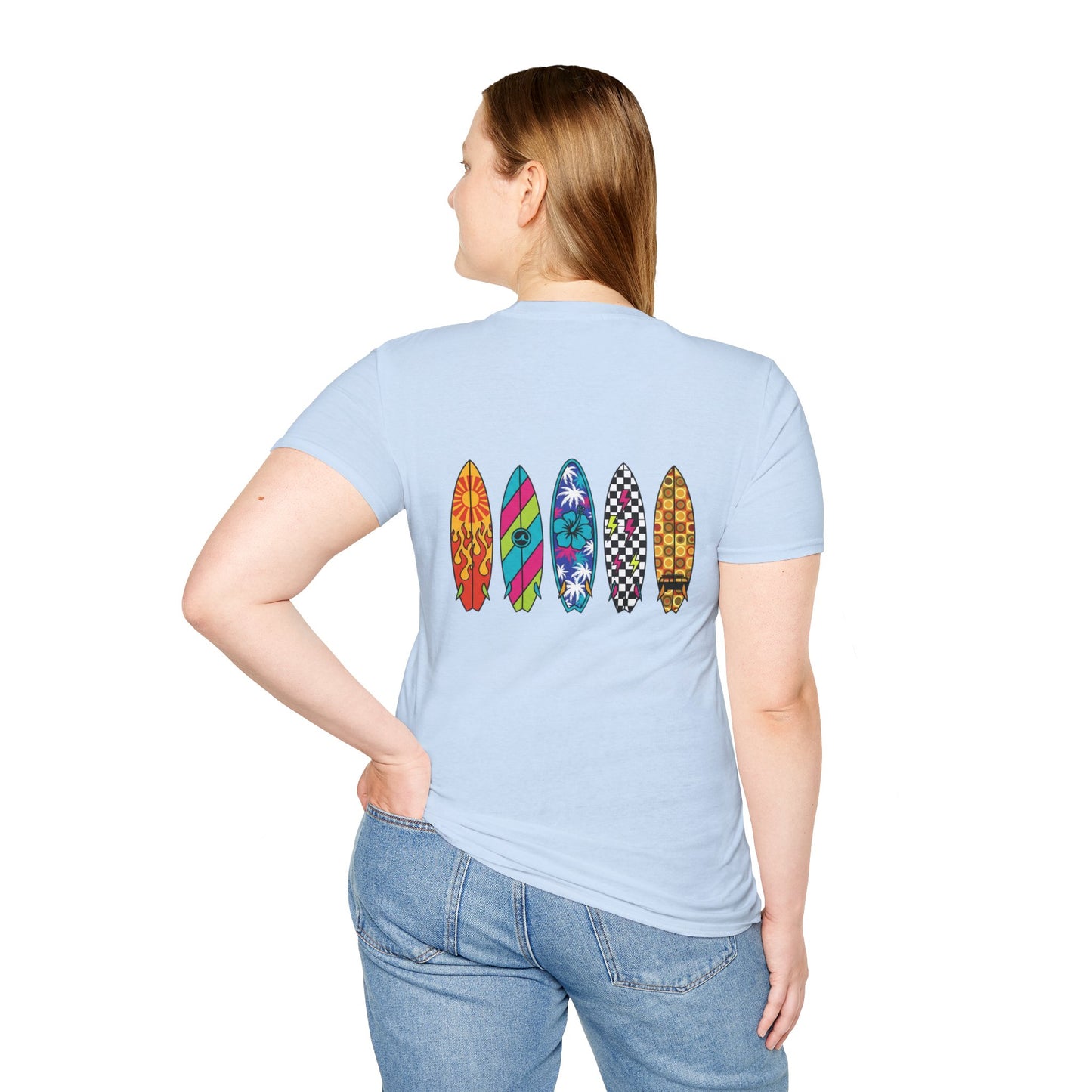 Surfboard row - Unisex Tee
