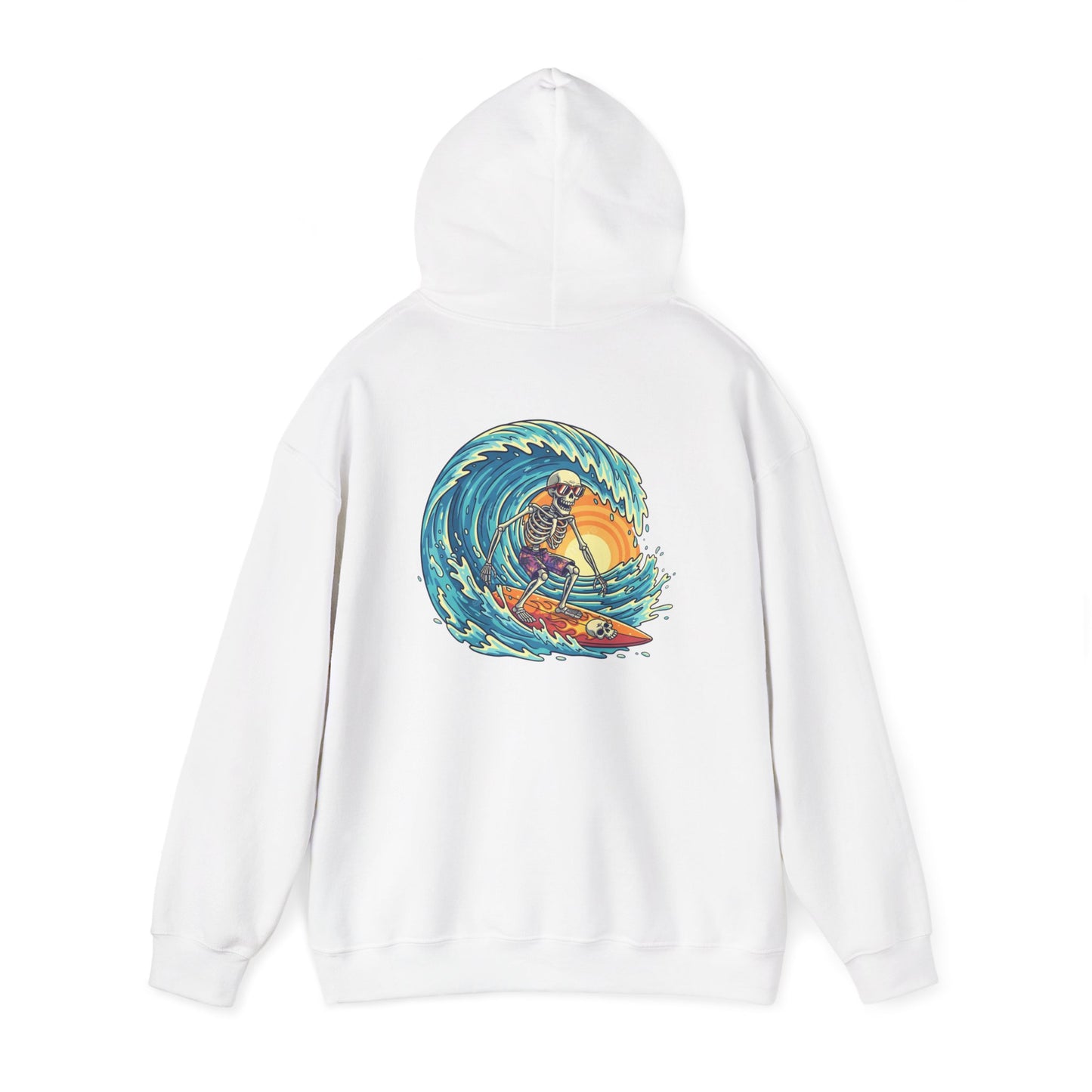 Surfing Skeleton - Unisex Hoodie
