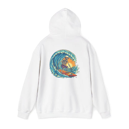 Surfing Skeleton - Unisex Hoodie