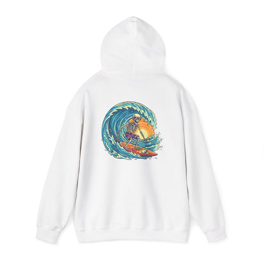 Surfing Skeleton - Unisex Hoodie