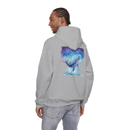 Whale Night Sky - Unisex Hoodie