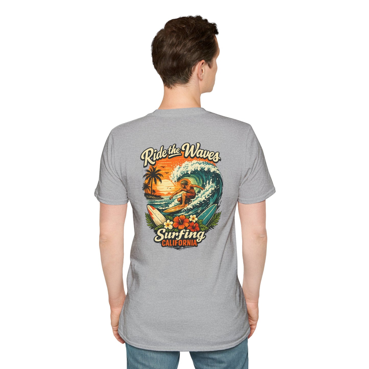 Surfing California - Unisex Tee