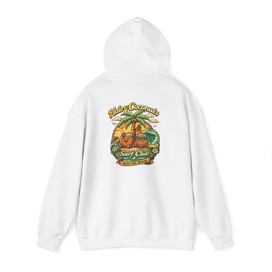 Hairy Coconuts Retro Surf Club Unisex Hoodie