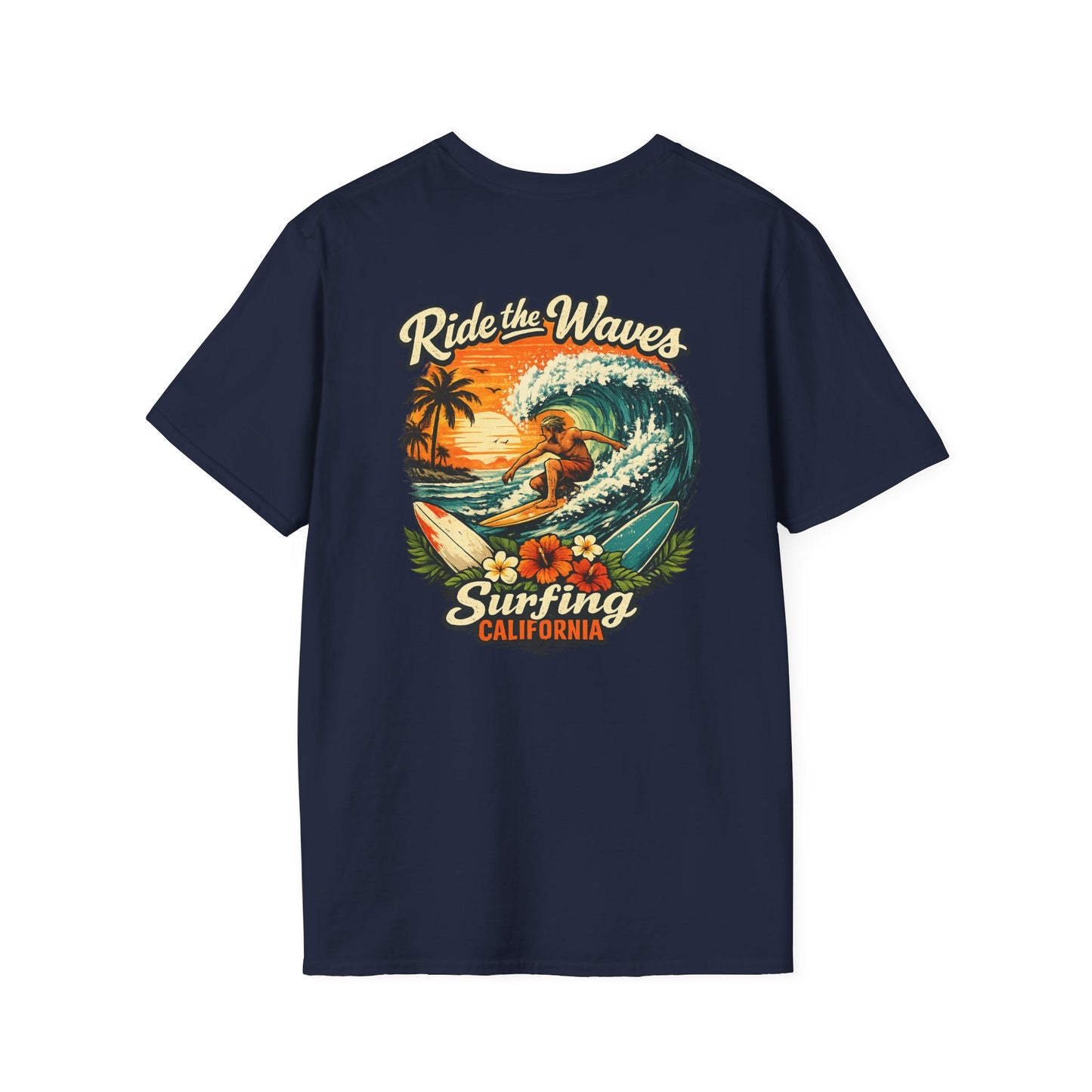 Surfing California - Unisex Tee