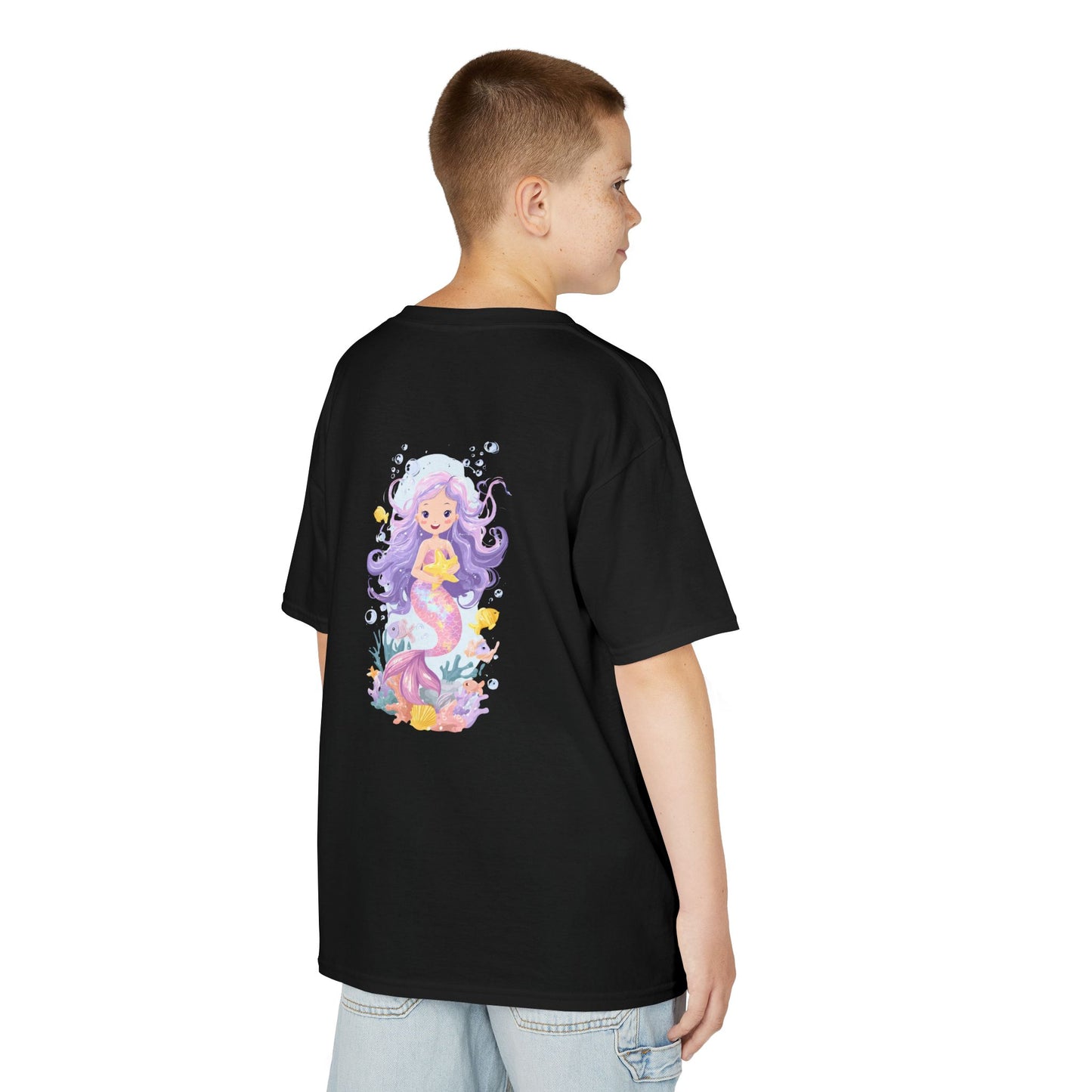 Cute Purple Mermaid - Kids Tee