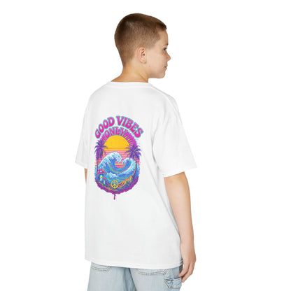 "Good Vibes" Psychedelic Hippy - Kids Tee