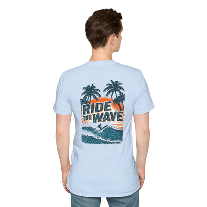 Ride The Wave Retro - Unisex Tee
