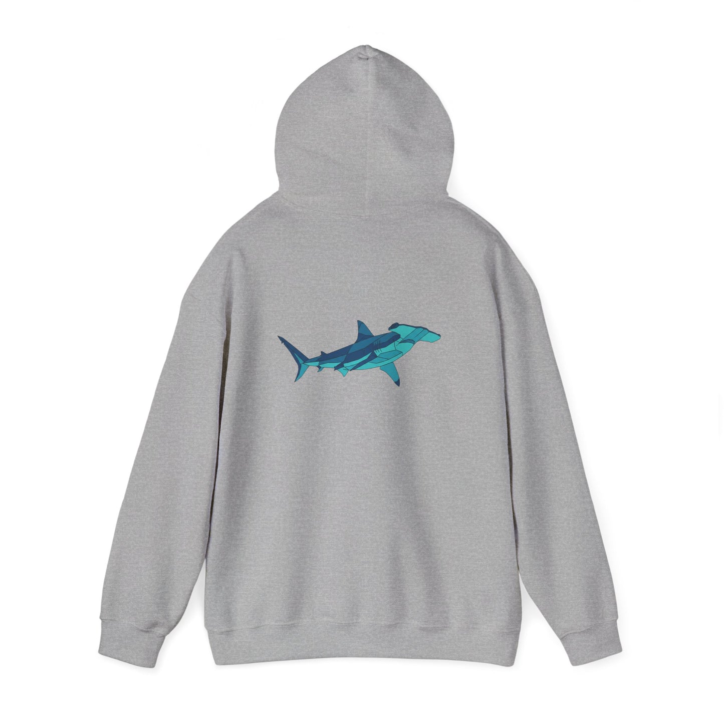 Geometric Hammerhead - Unisex Hoodie