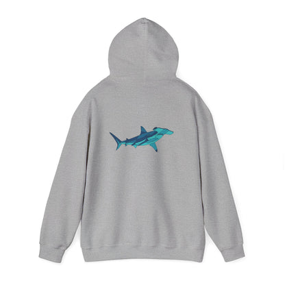 Geometric Hammerhead - Unisex Hoodie