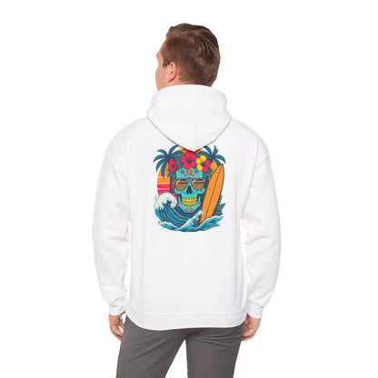 Candy skull surfer Unisex Hoodie