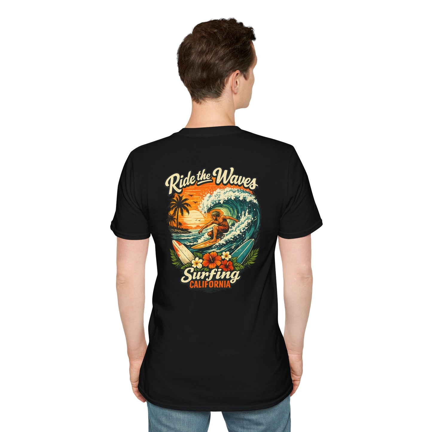 Surfing California - Unisex Tee