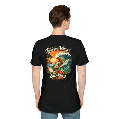 Surfing California - Unisex Tee