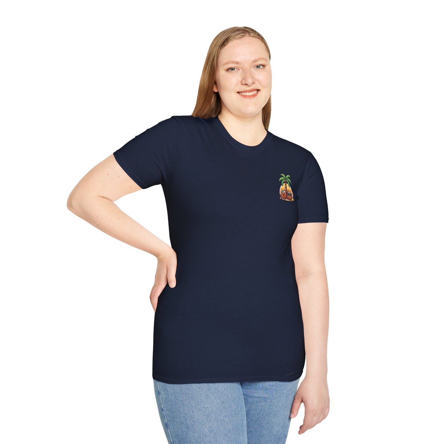 Candy Skull Surfer - Unisex Tee