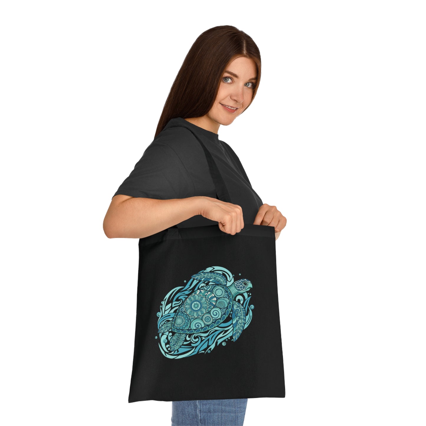 Sea Turtle - Cotton Tote Bag
