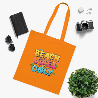 Beach Vibes Only - Cotton Tote Bag