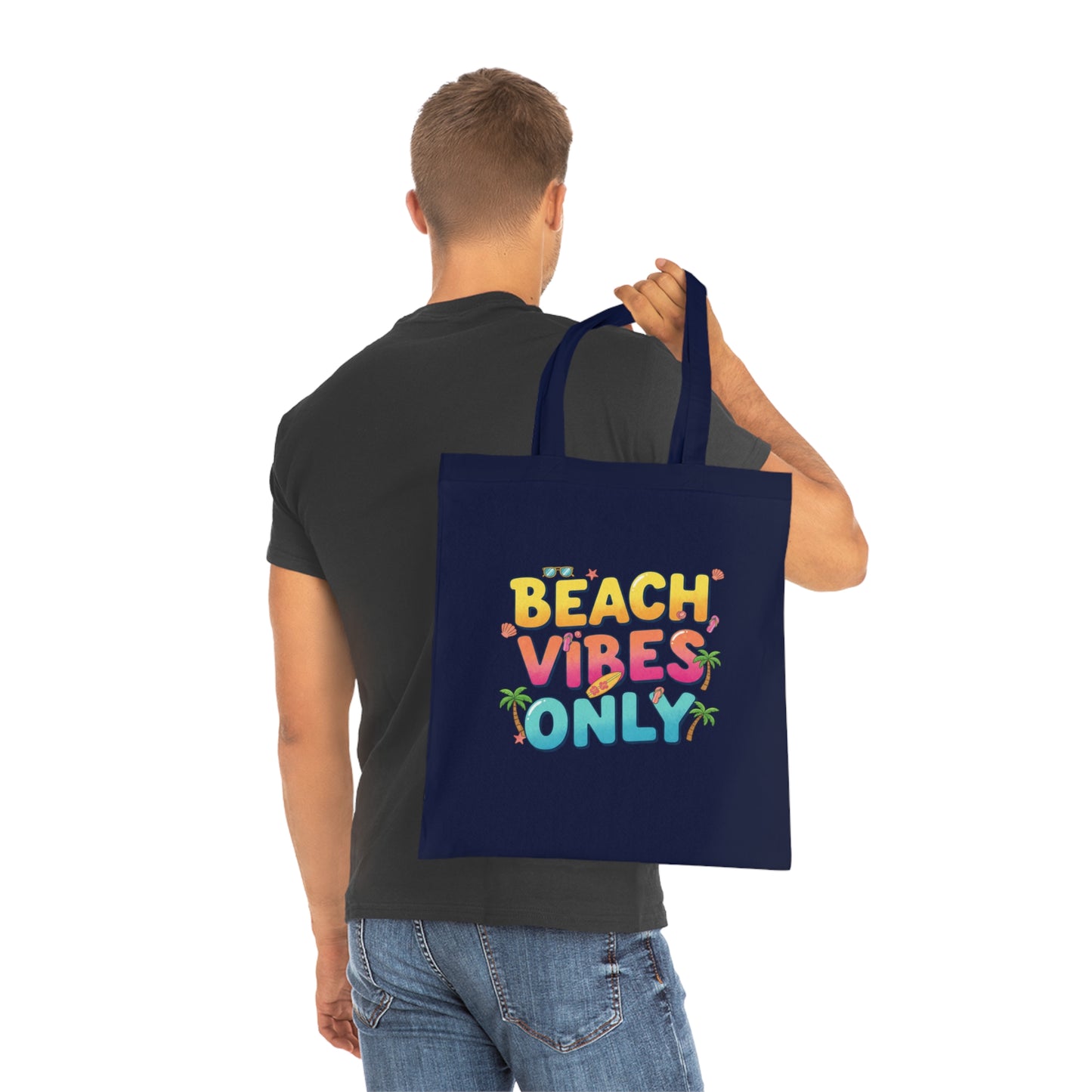 Beach Vibes Only - Cotton Tote Bag