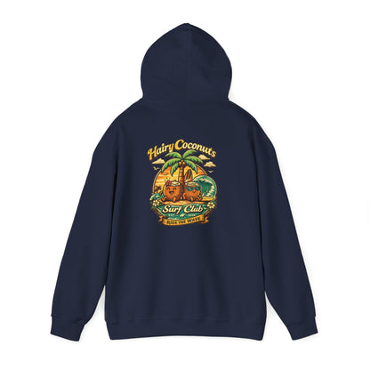 Hairy Coconuts Retro Surf Club Unisex Hoodie