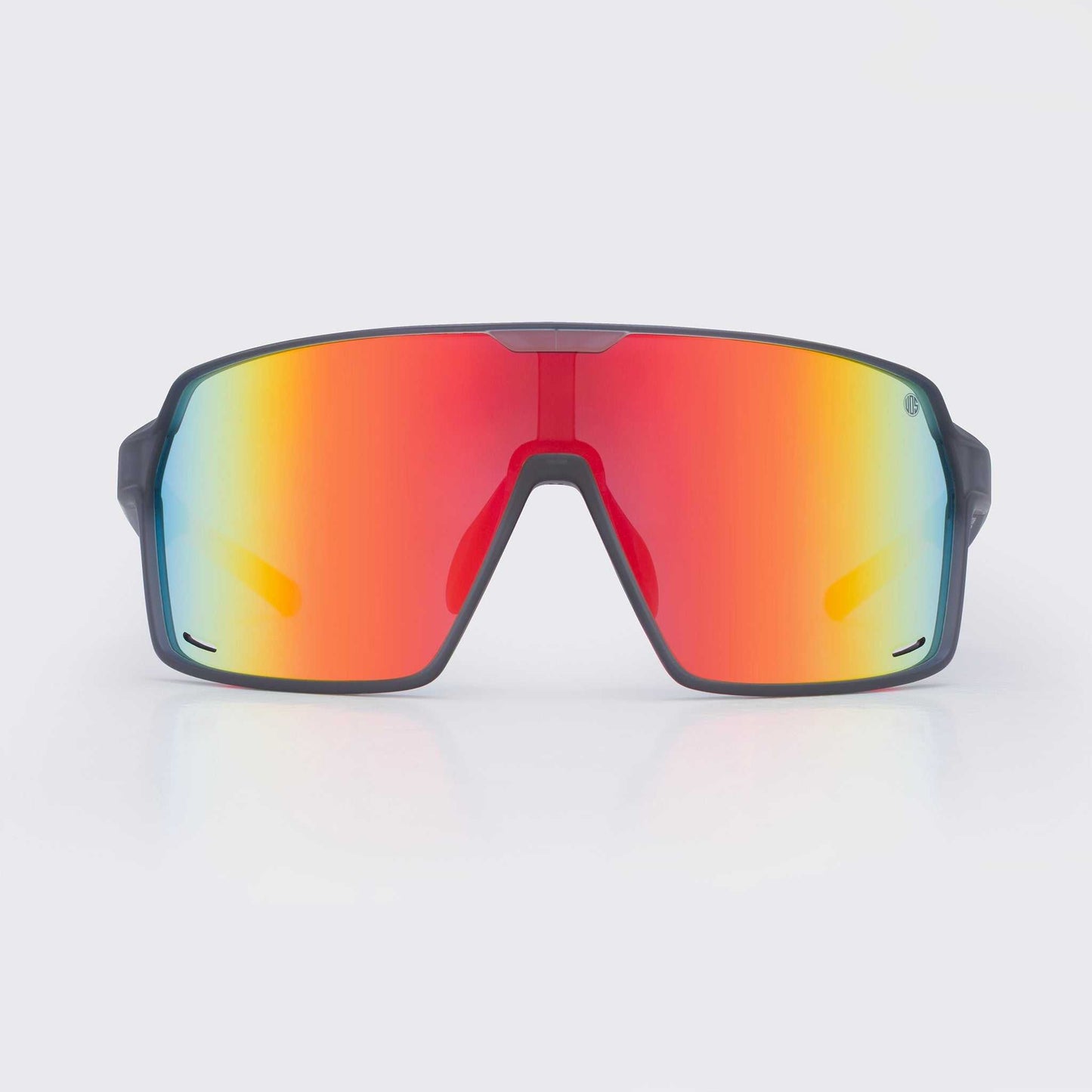 RESCUE - Wrap Around Eyewear For Sports - Red Mirror