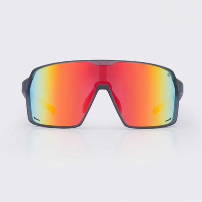 RESCUE - Wrap Around Eyewear For Sports - Red Mirror