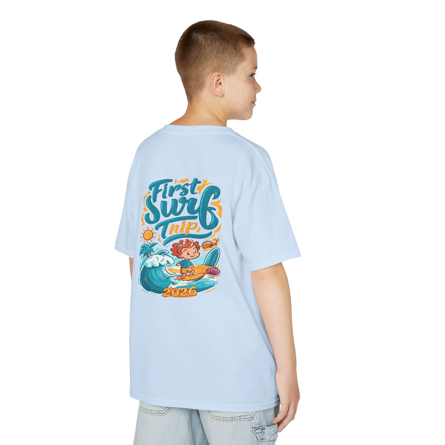 "First Surf Trip" - Kids Tee