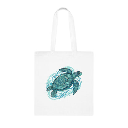 Sea Turtle - Cotton Tote Bag