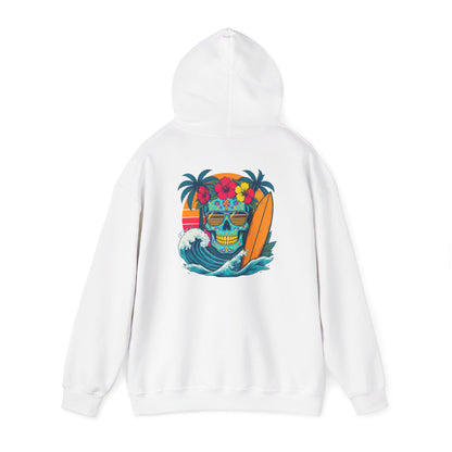 Candy skull surfer Unisex Hoodie
