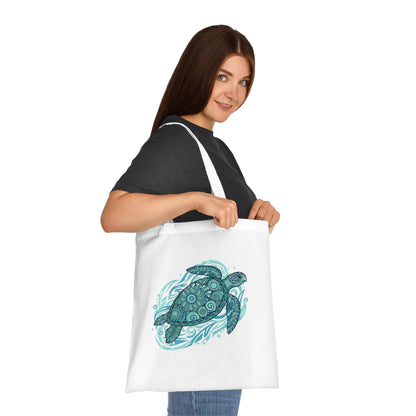 Sea Turtle - Cotton Tote Bag