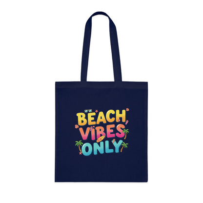 Beach Vibes Only - Cotton Tote Bag