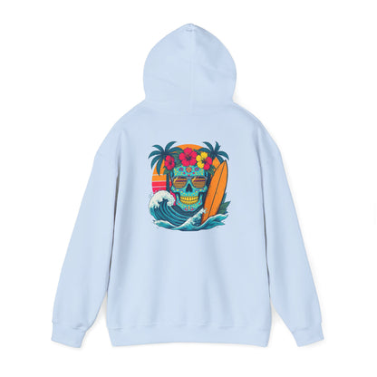 Candy skull surfer Unisex Hoodie
