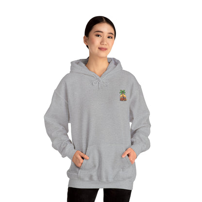 Retro Sunset Palm Beach - Unisex Hoodie