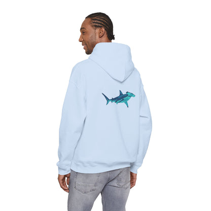 Geometric Hammerhead - Unisex Hoodie