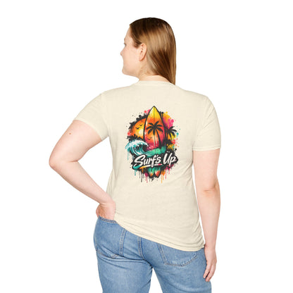 Surf's Up Spray Paint - Unisex Tee
