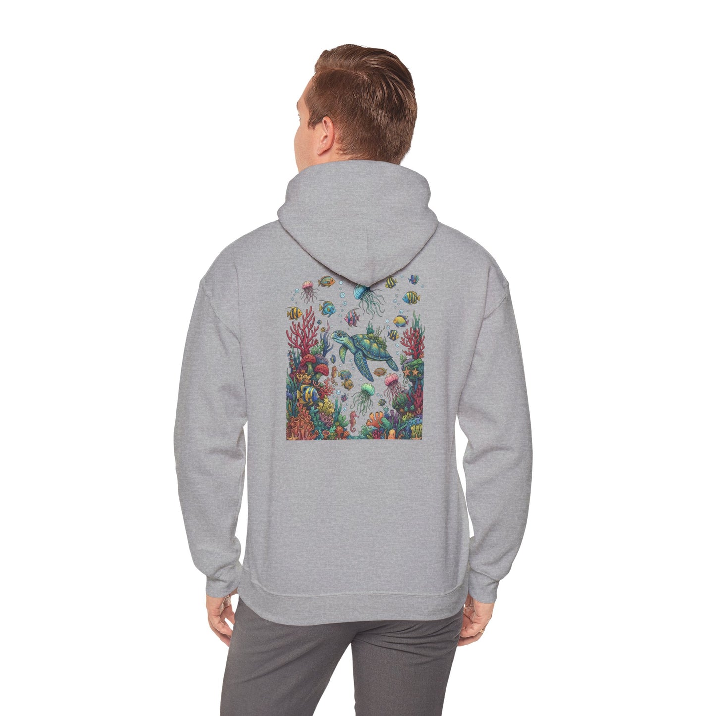 Sea Turtle Reef - Unisex Hoodie