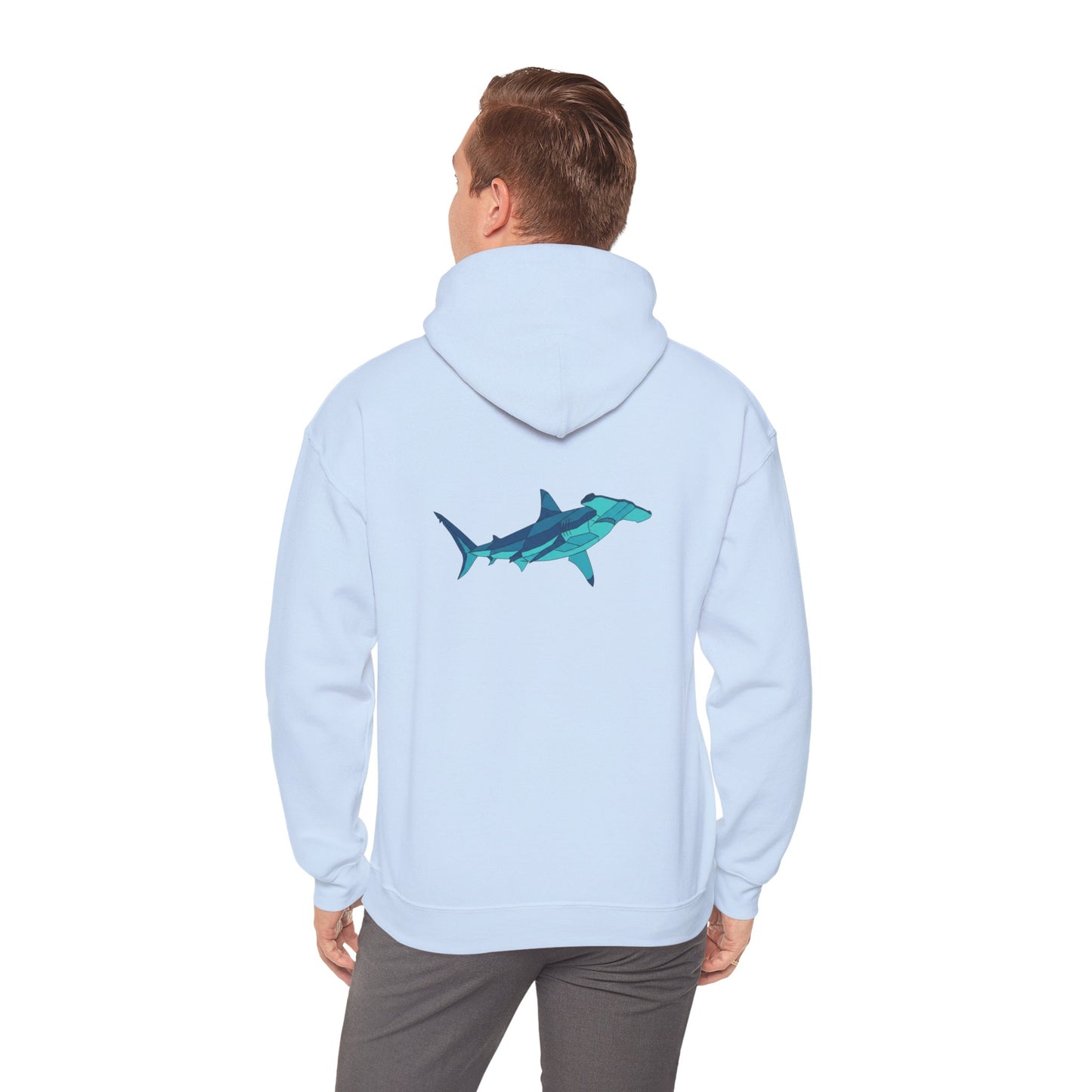Geometric Hammerhead - Unisex Hoodie