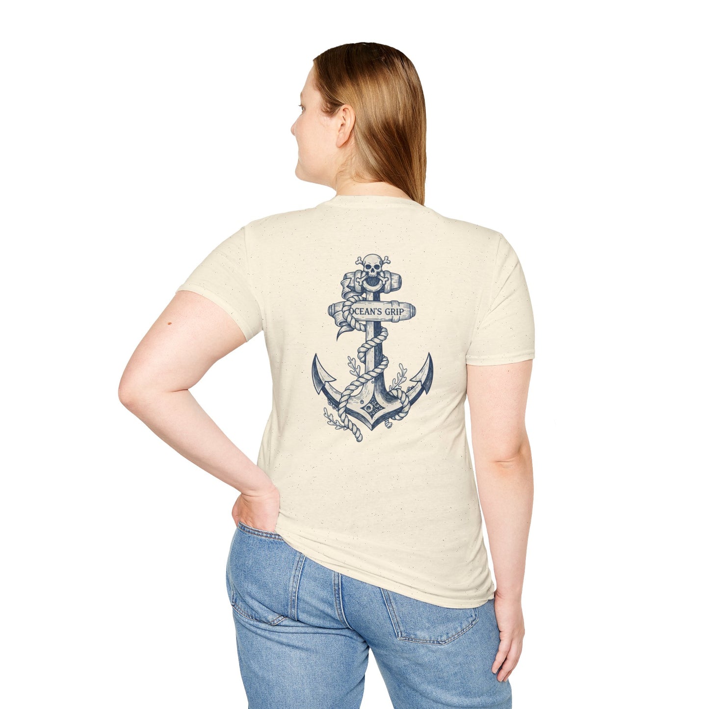 Oceans Grip Anchor - Unisex Tee