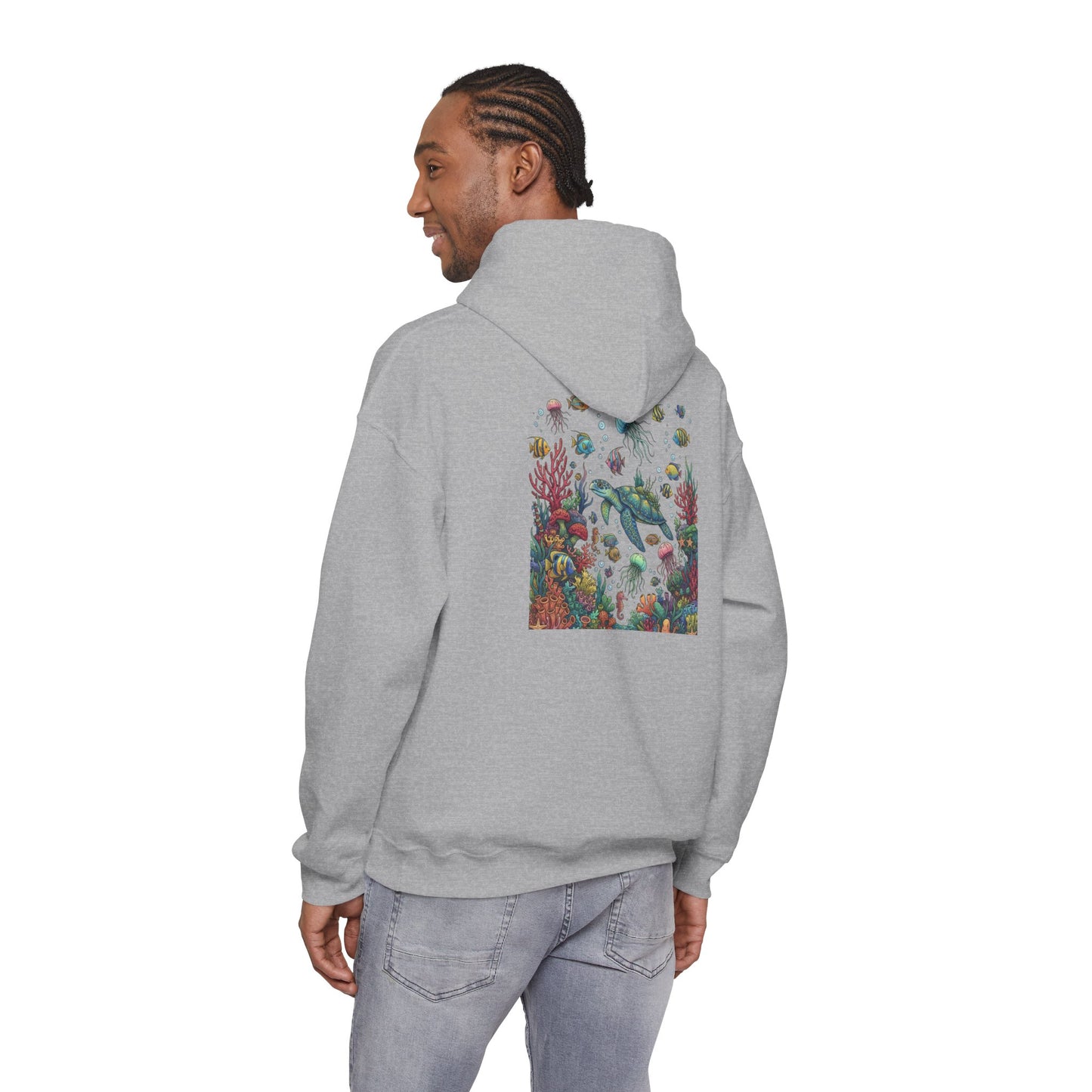 Sea Turtle Reef - Unisex Hoodie