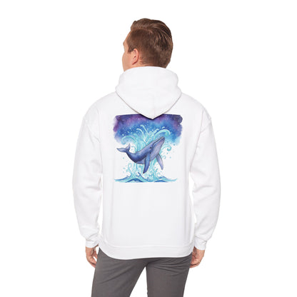 Whale Night Sky - Unisex Hoodie