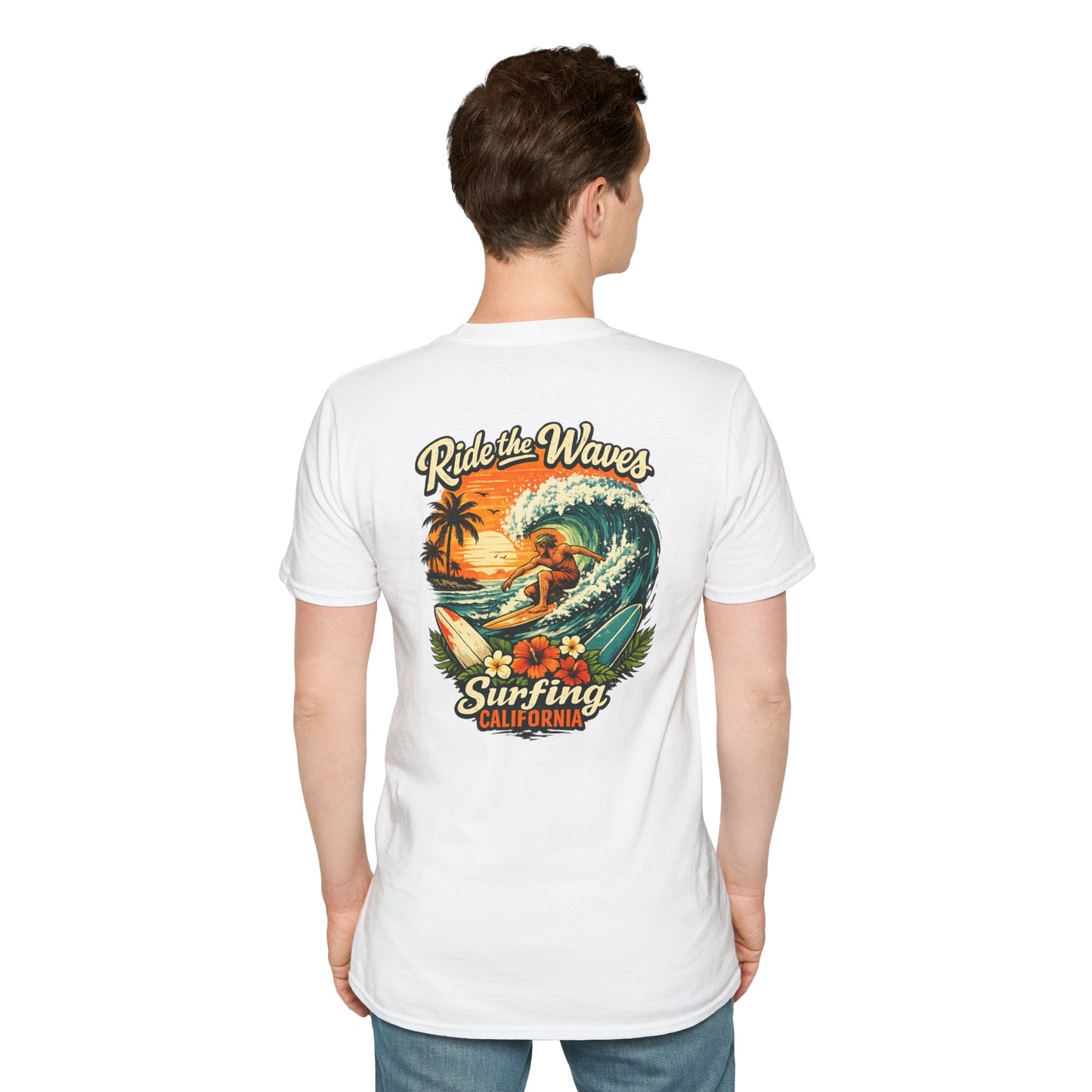 Surfing California - Unisex Tee
